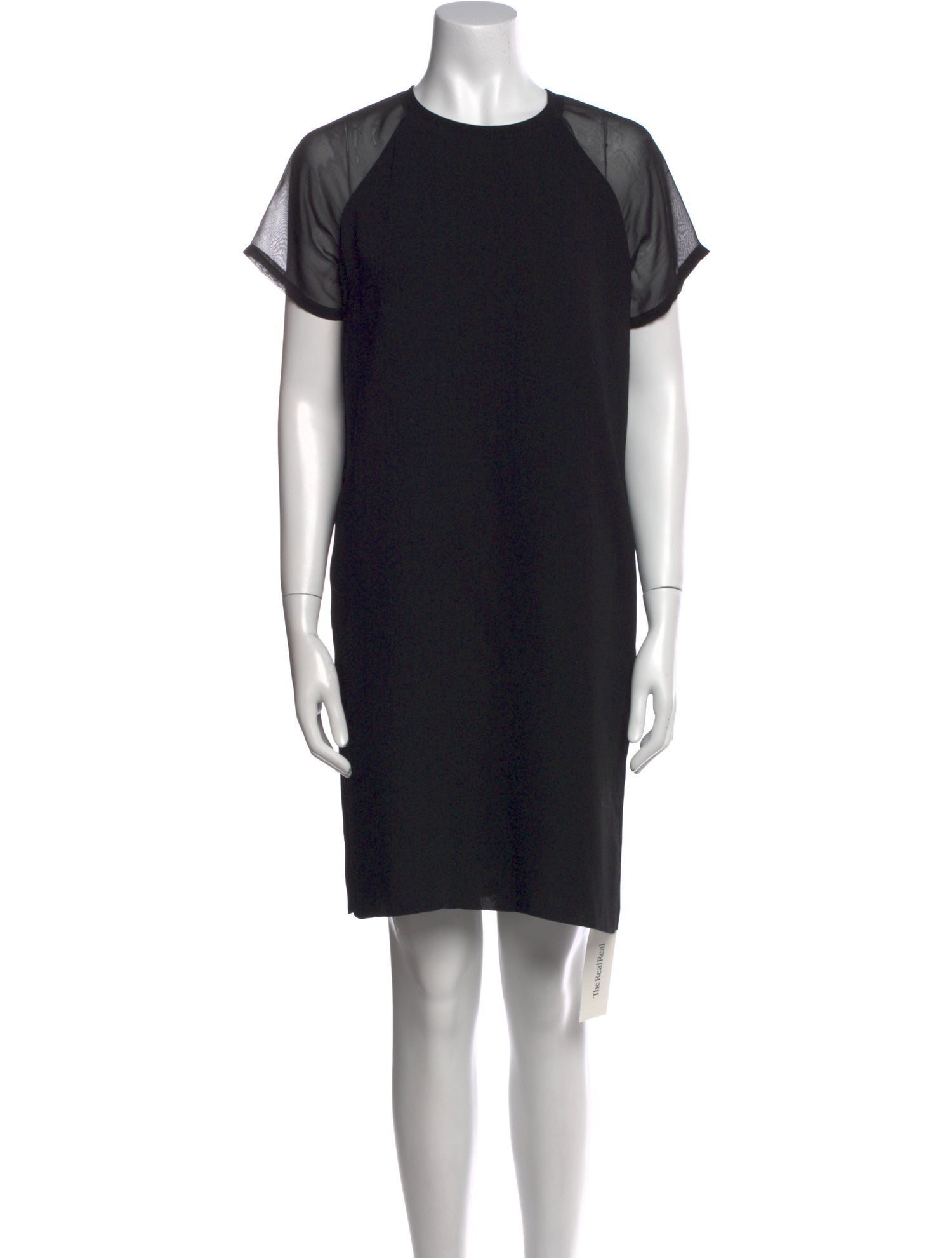 Vince Crew Neck Mini Dress