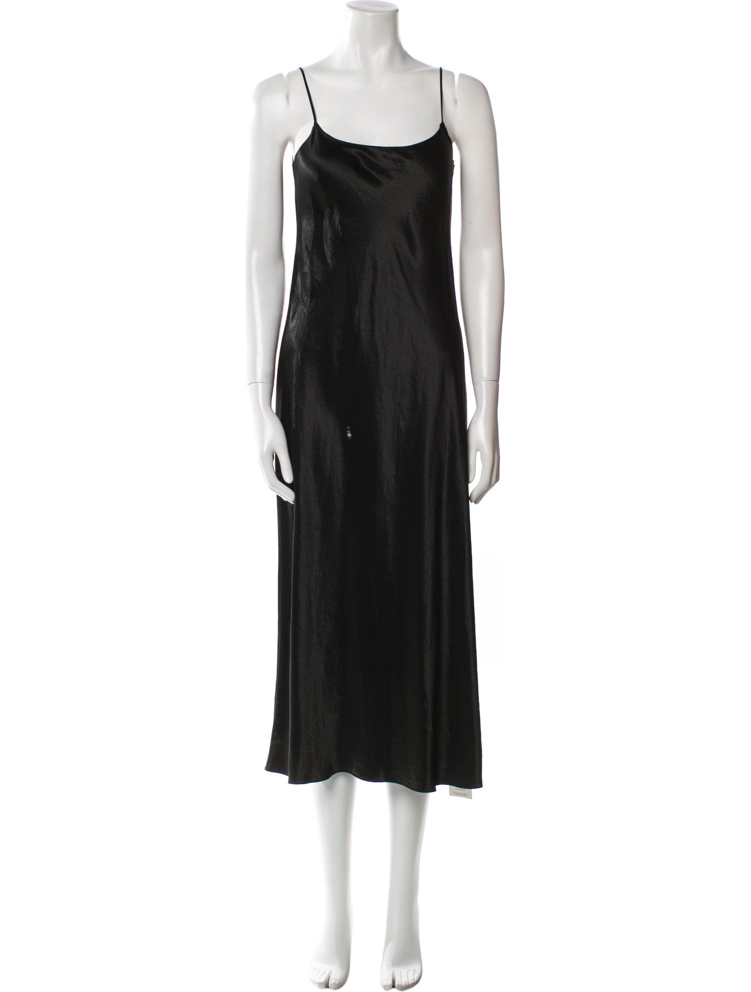 Vince Scoop Neck Midi Length Dress