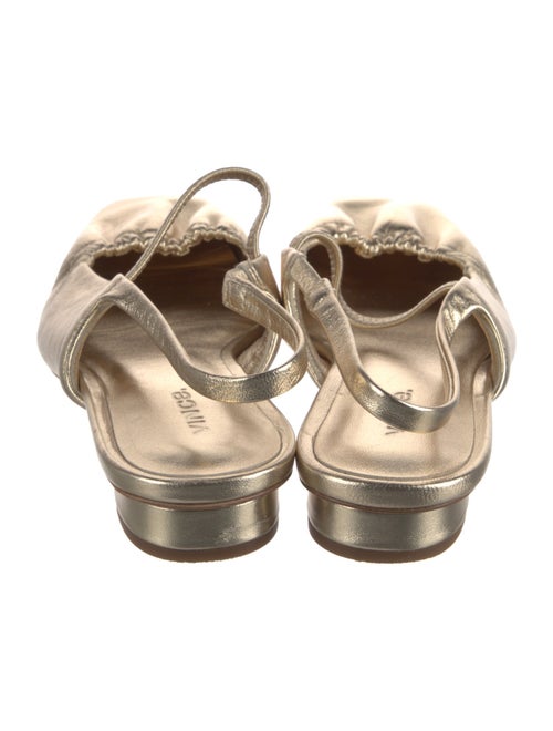 Vince Leather Slingback Flats