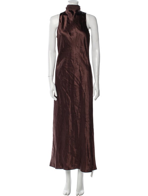 Vince Turtleneck Long Dress