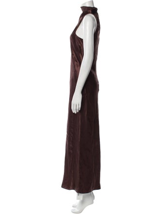 Vince Turtleneck Long Dress