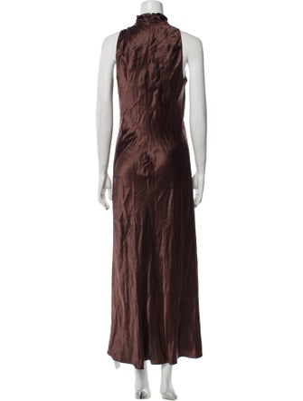 Vince Turtleneck Long Dress