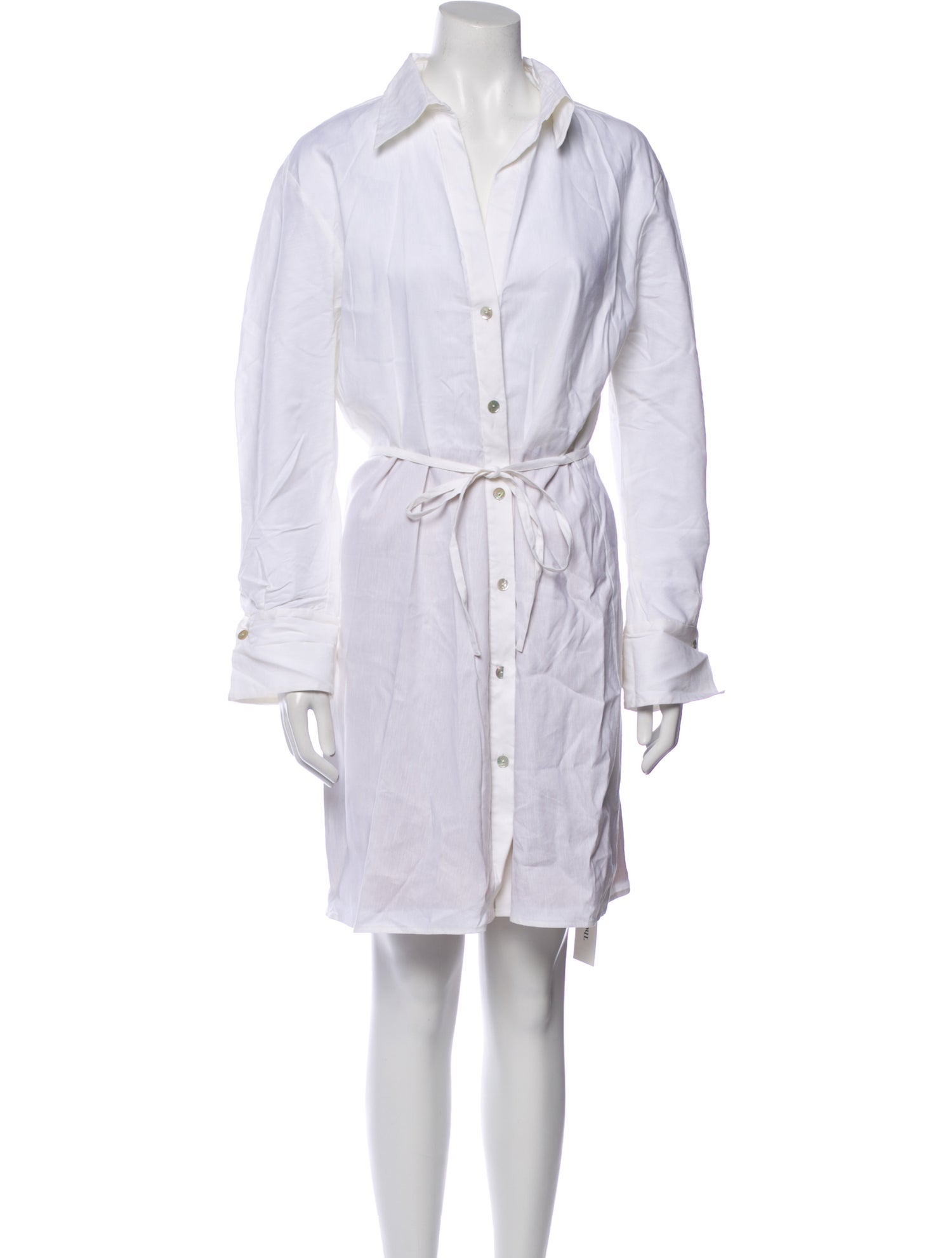 Vince Linen Knee-Length Dress