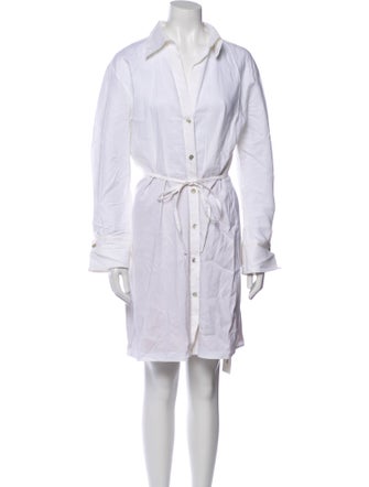 Vince Linen Knee-Length Dress