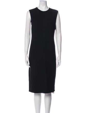 Vince Crew Neck Knee-Length Dress