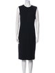 Vince Crew Neck Knee-Length Dress