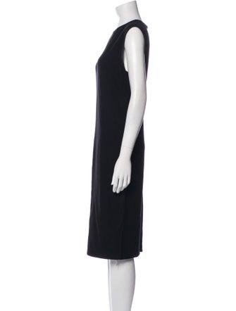 Vince Crew Neck Knee-Length Dress
