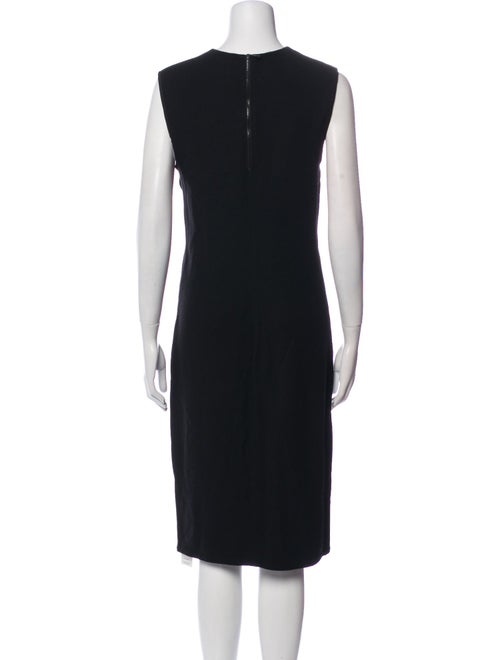 Vince Crew Neck Knee-Length Dress