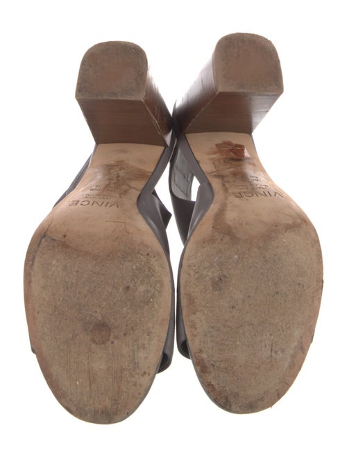 Vince Leather Slingback Pumps