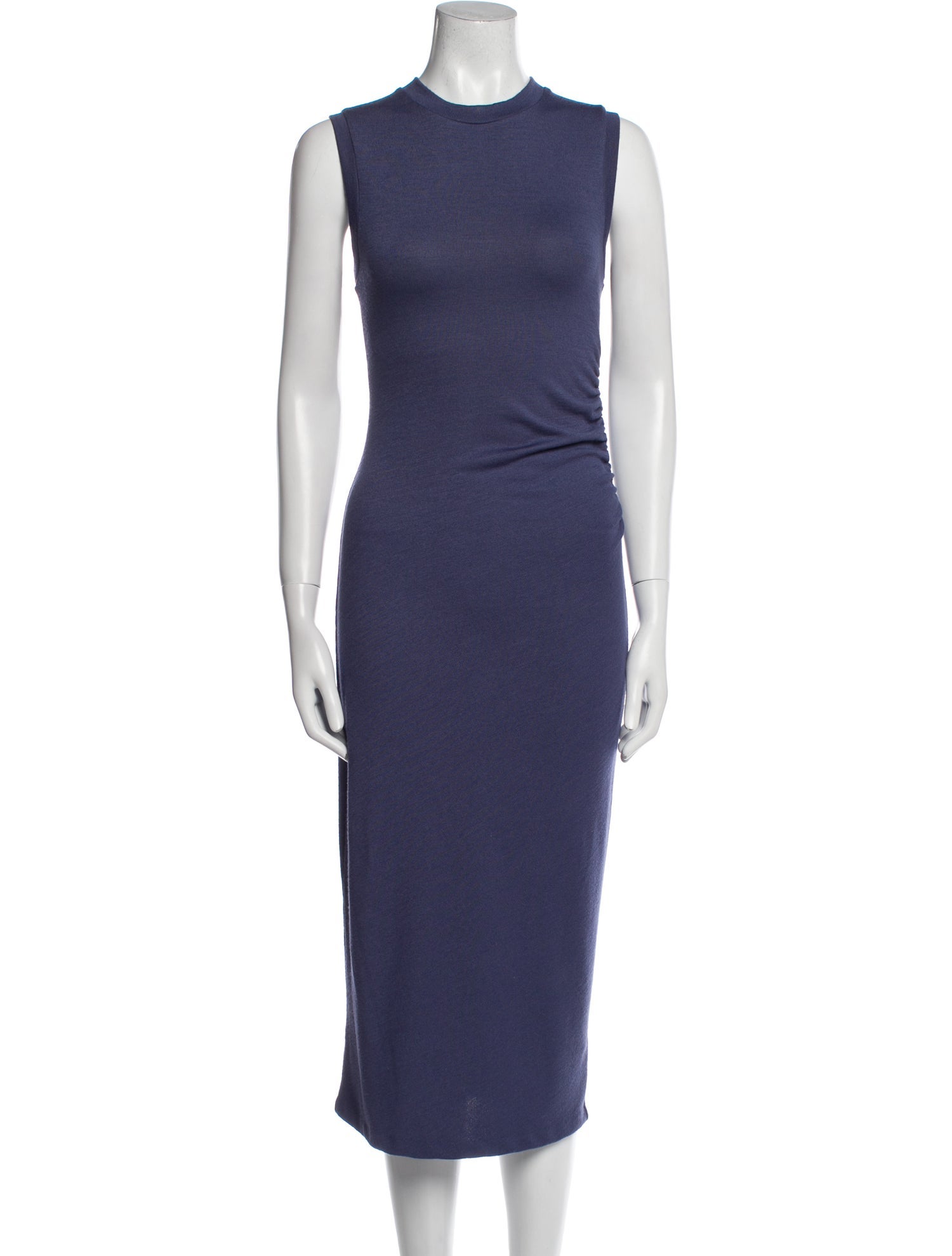 Vince Crew Neck Midi Length Dress