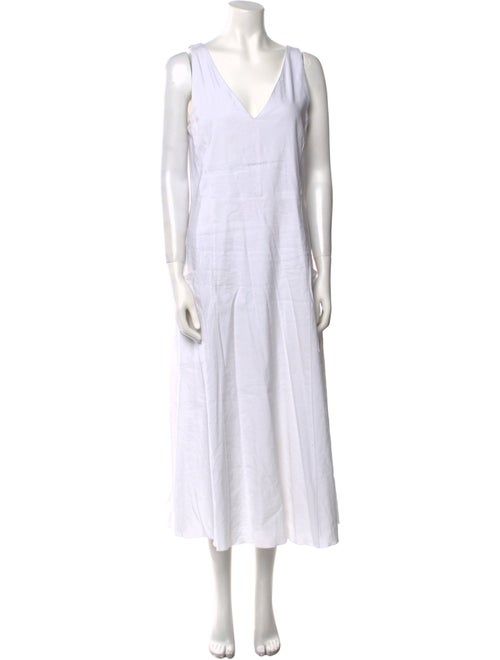 Vince V-Neck Long Dress