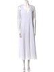 Vince V-Neck Long Dress