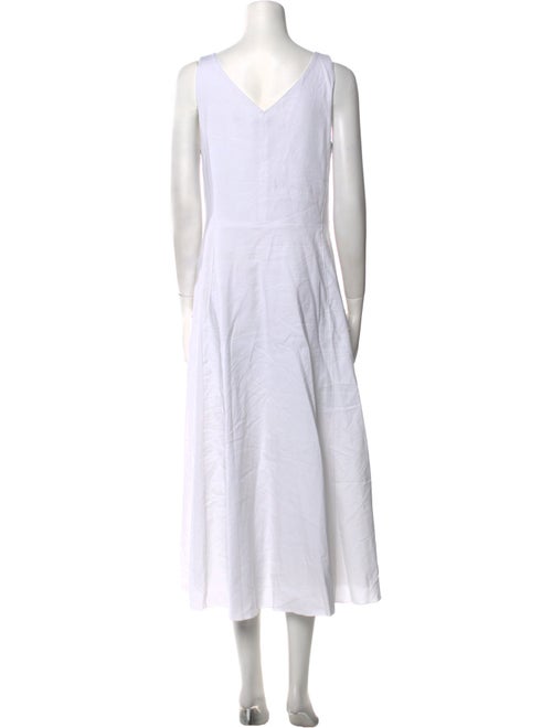 Vince V-Neck Long Dress