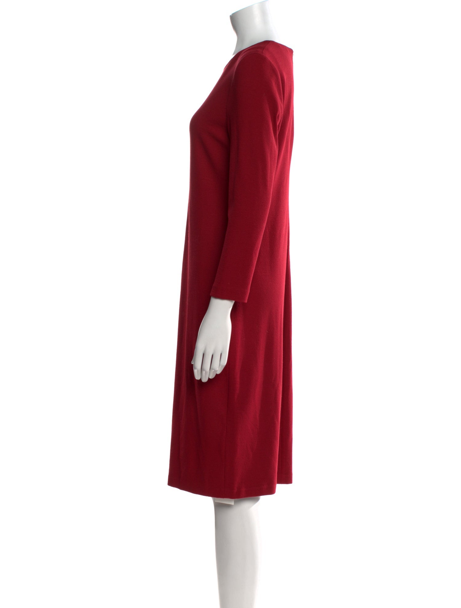 Vince Crew Neck Midi Length Dress