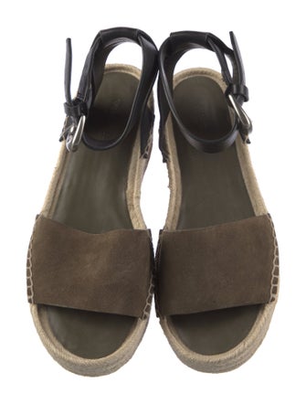 Vince Leather Espadrilles