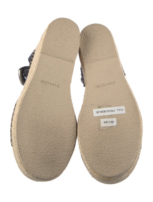 Vince Leather Espadrilles