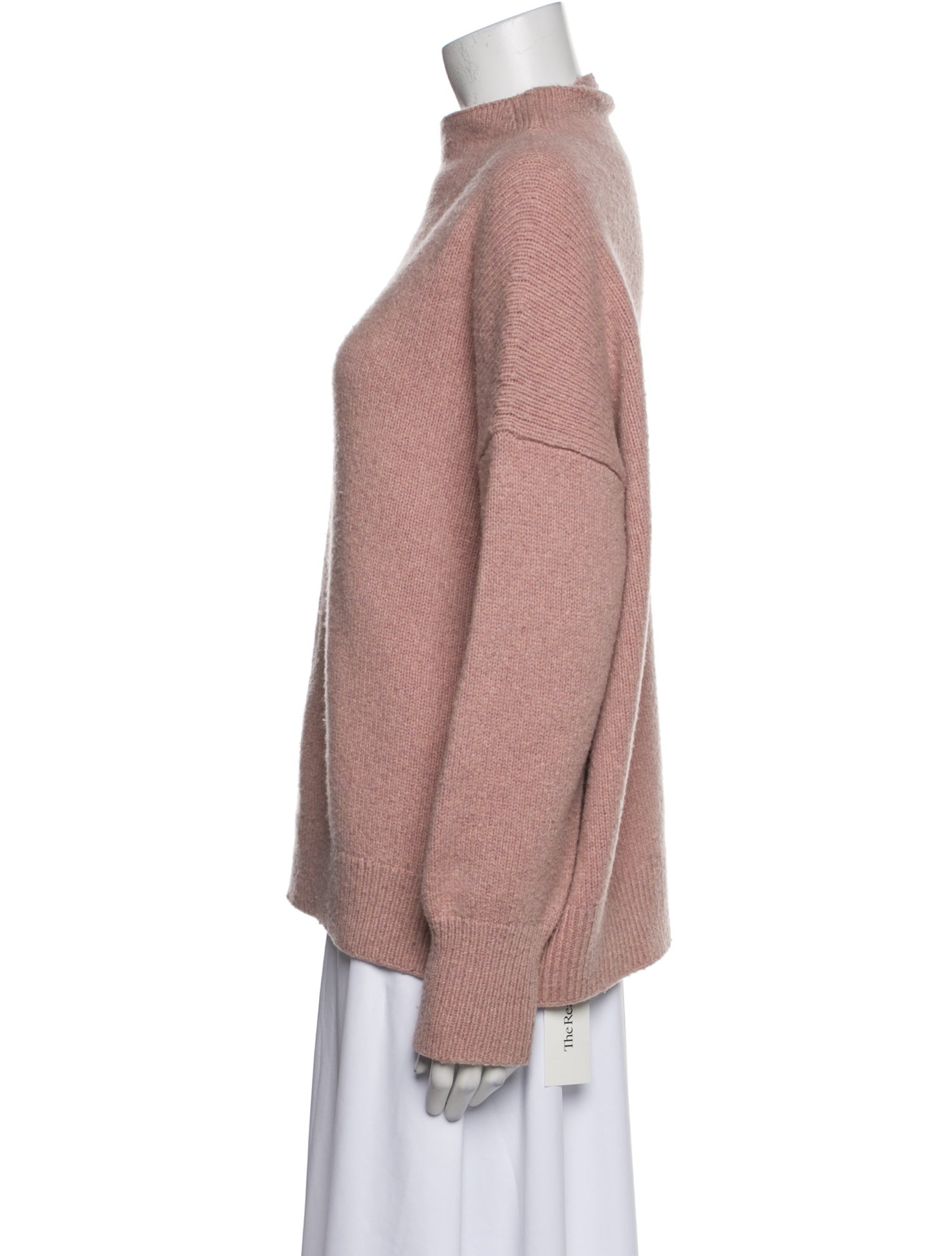 Vince Merino Wool Mock Neck Sweater