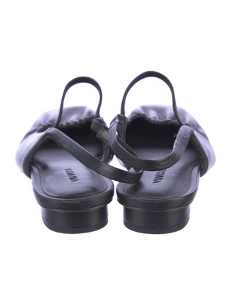 Vince Leather Slingback Flats