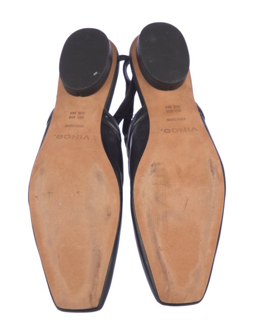 Vince Leather Slingback Flats