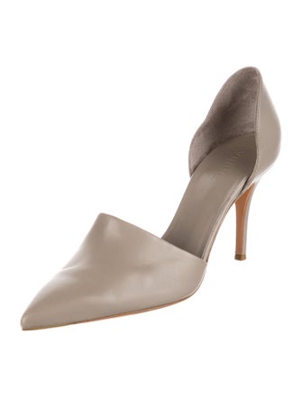Vince Leather D'Orsay Pumps