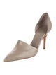 Vince Leather D'Orsay Pumps