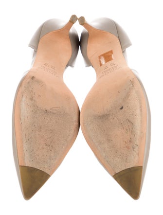 Vince Leather D'Orsay Pumps