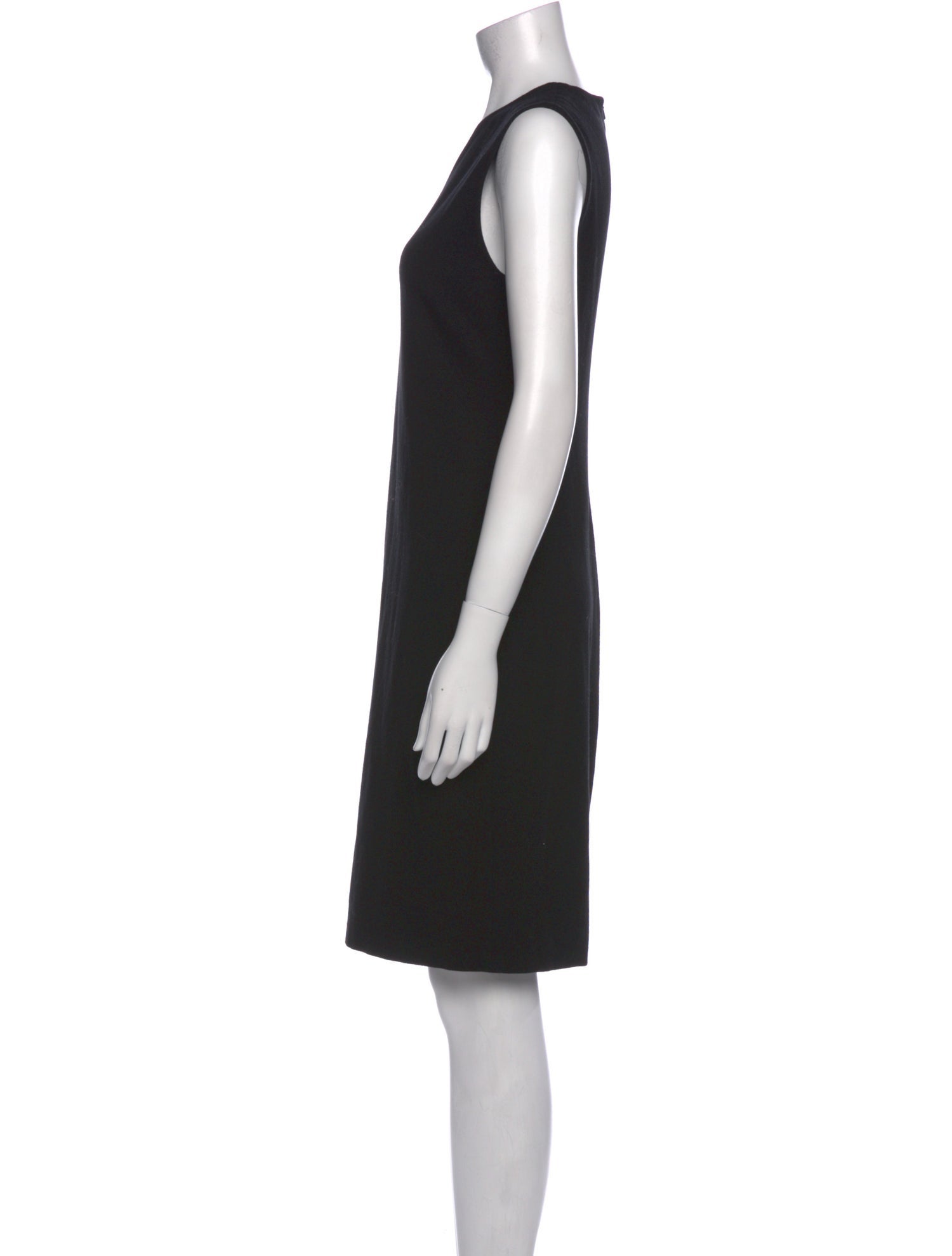 Vince V-Neck Knee-Length Dress