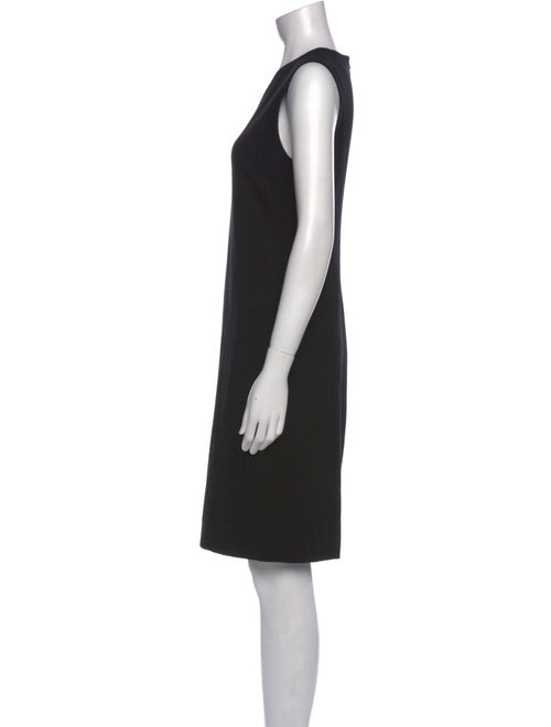 Vince V-Neck Knee-Length Dress