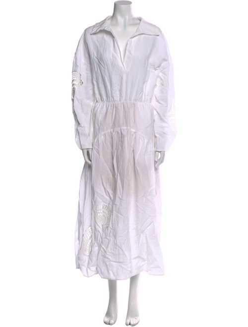 Vince V-Neck Long Dress