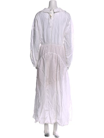 Vince V-Neck Long Dress