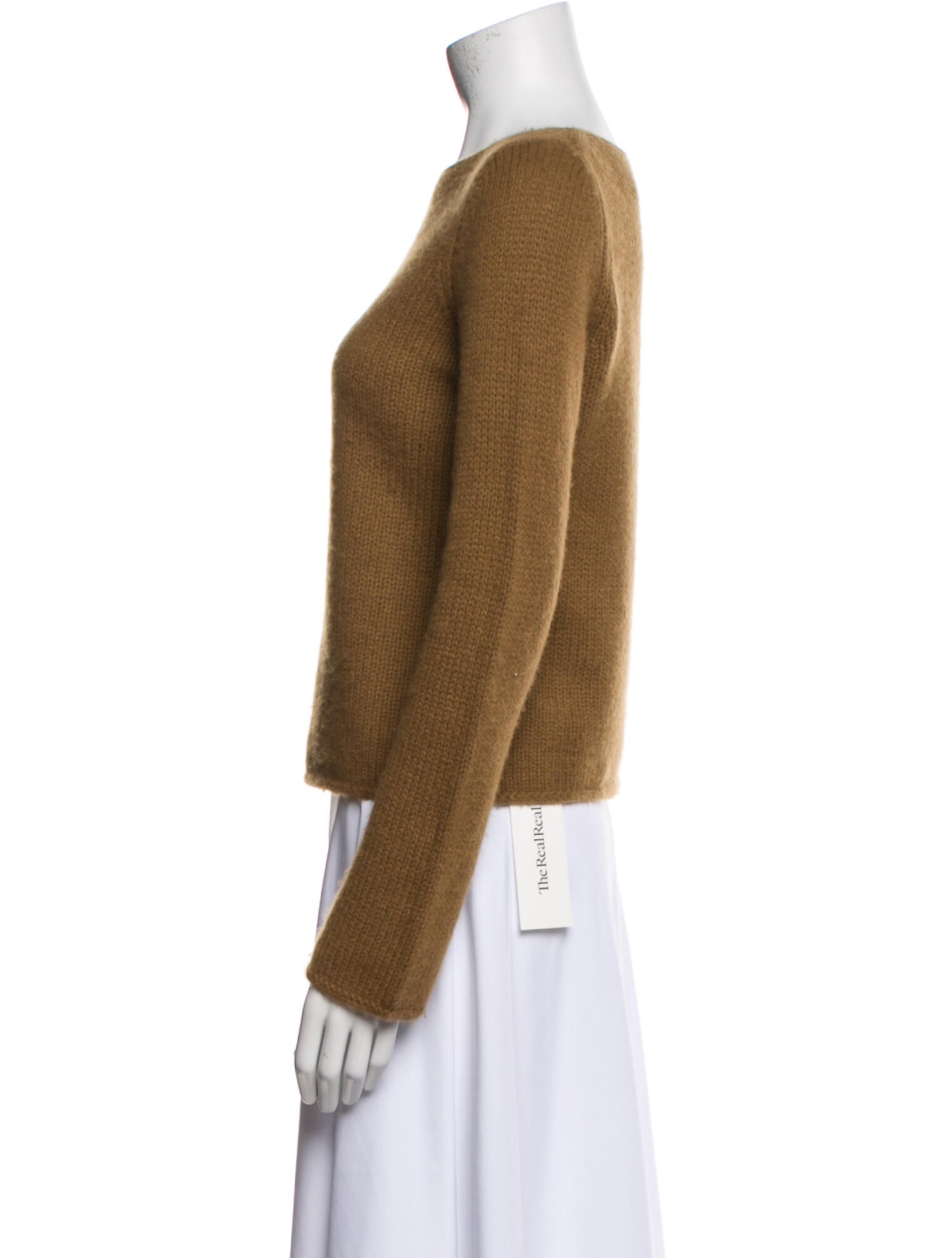 Vince Cashmere Bateau Neckline Sweater
