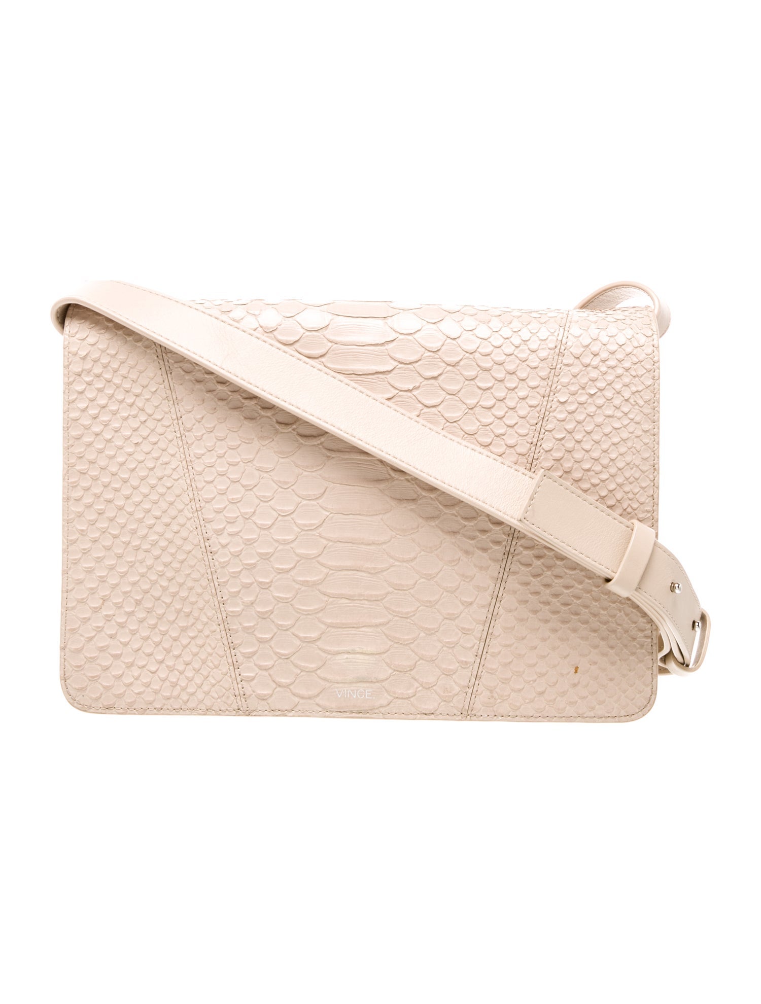 Vince Leather Messenger Bag