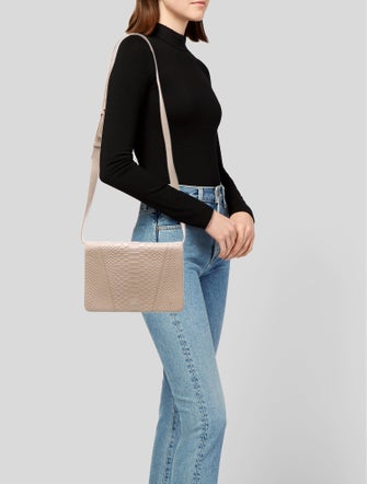 Vince Leather Messenger Bag