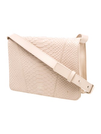 Vince Leather Messenger Bag