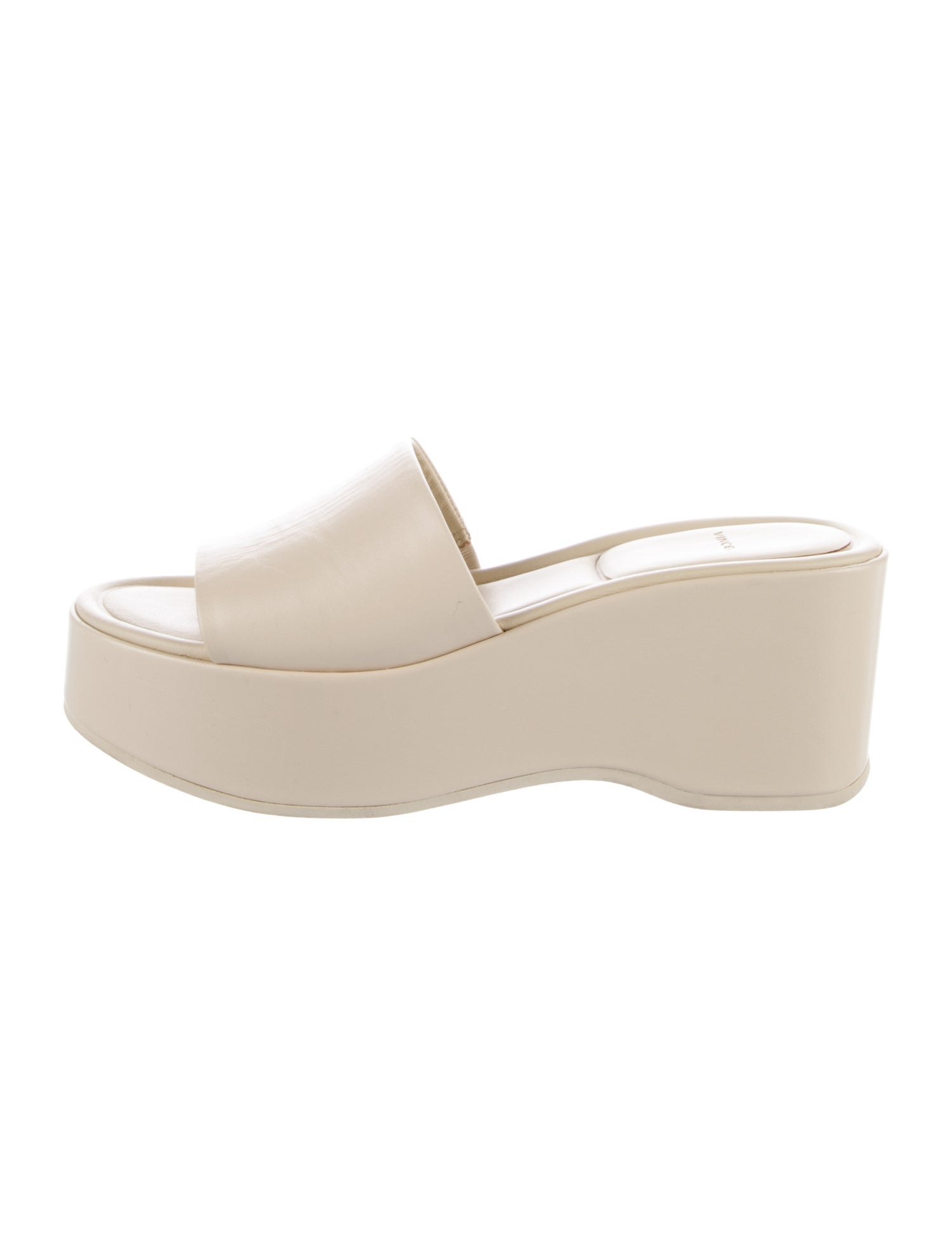 Vince Leather Slides