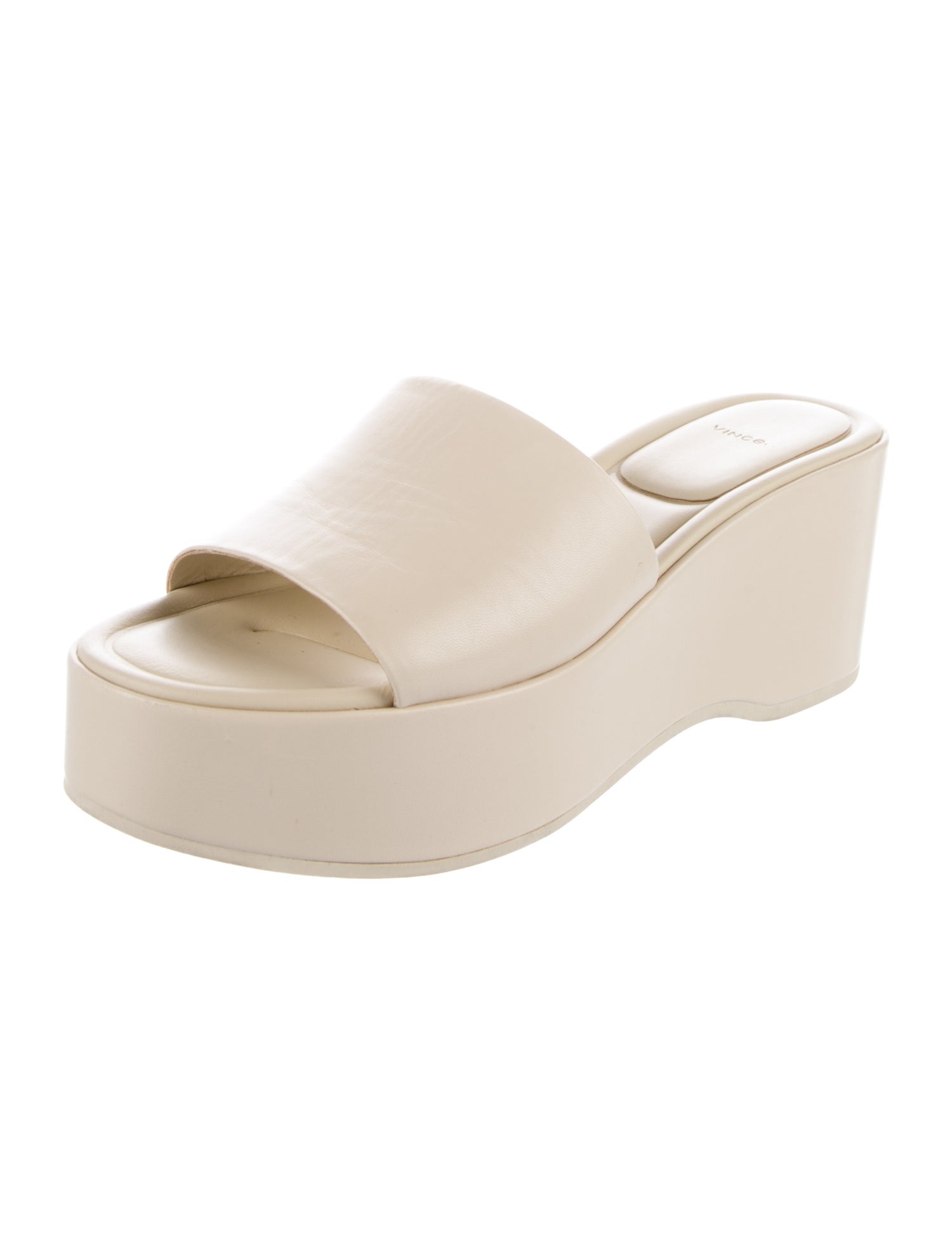 Vince Leather Slides