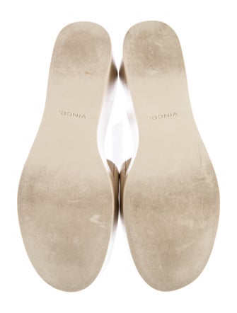 Vince Leather Slides