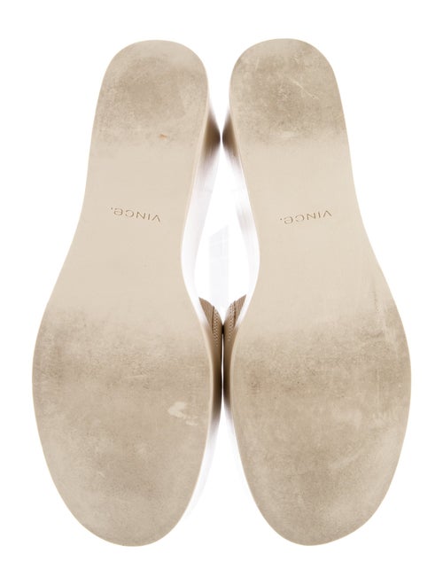 Vince Leather Slides