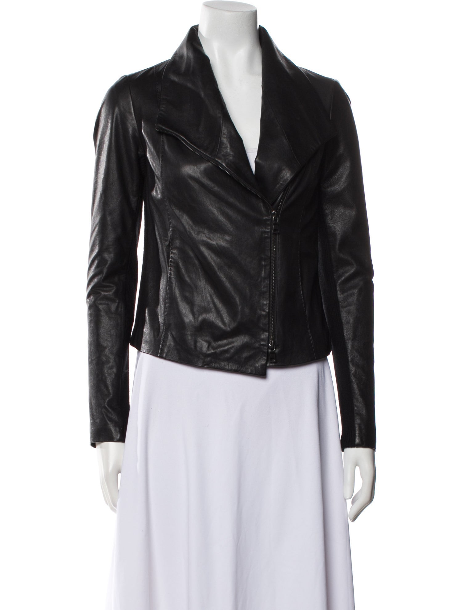 Vince Leather Biker Jacket