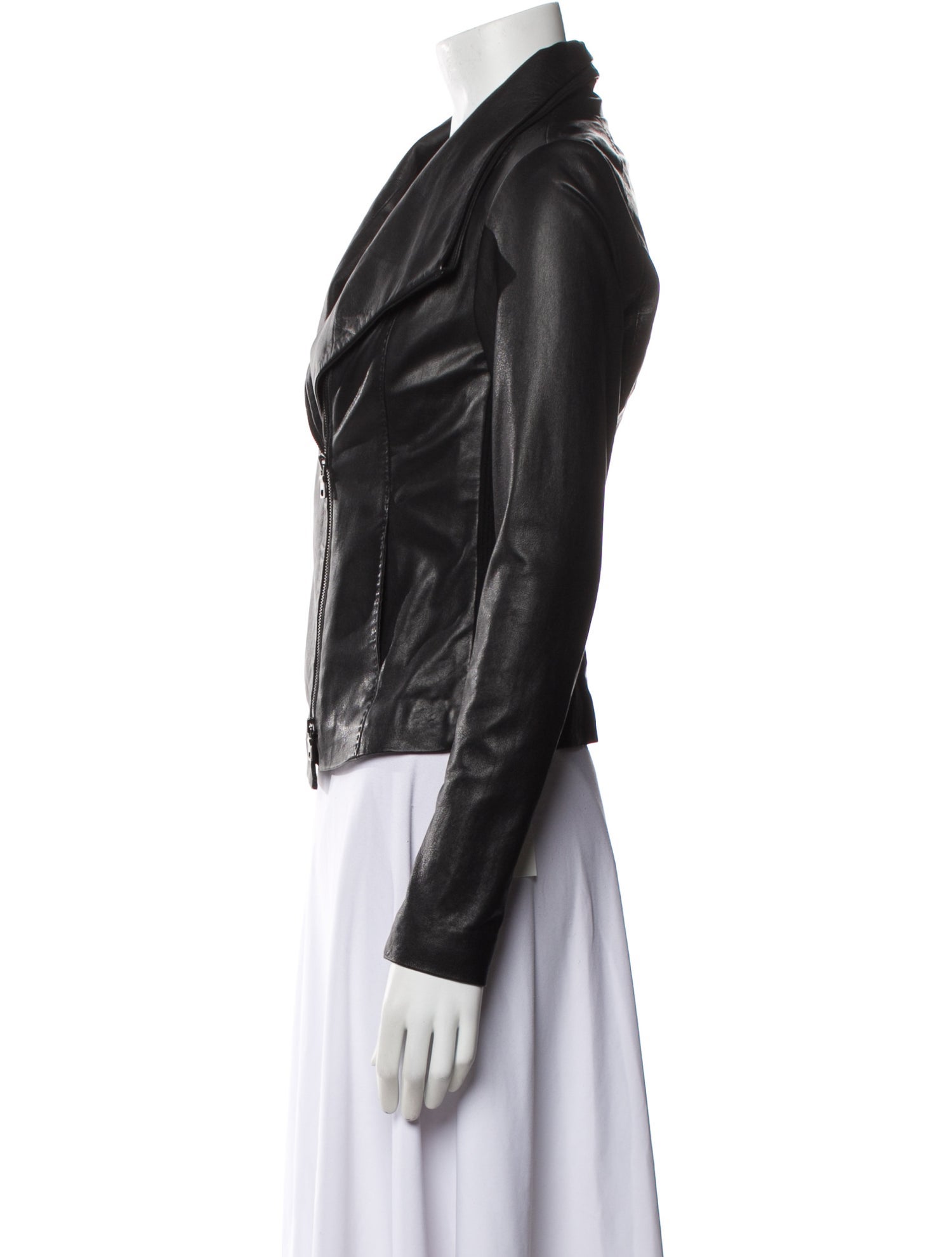 Vince Leather Biker Jacket