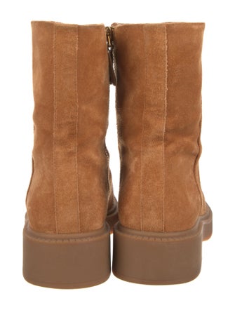 Vince Suede Combat Boots