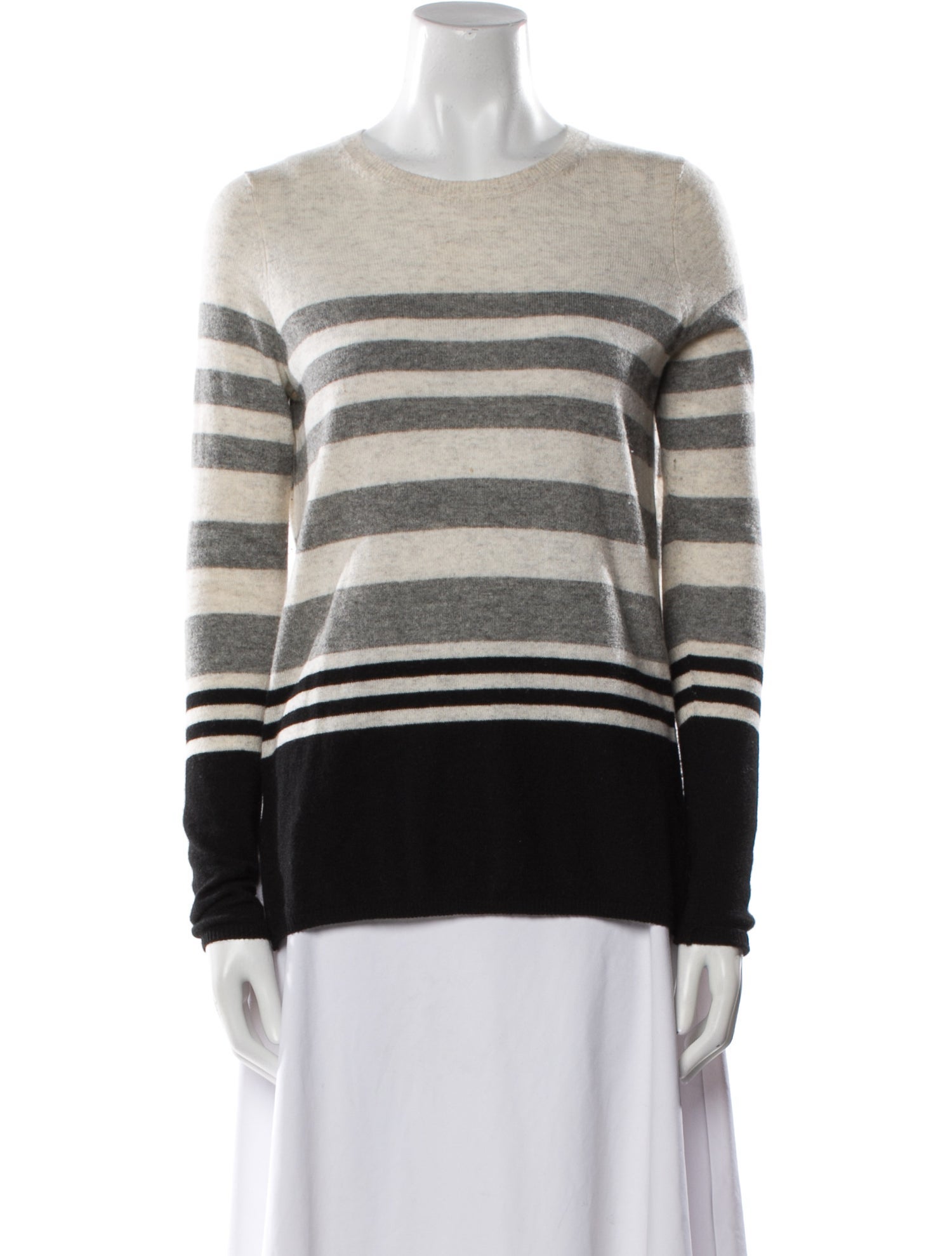 Vince Cashmere Striped Sweater