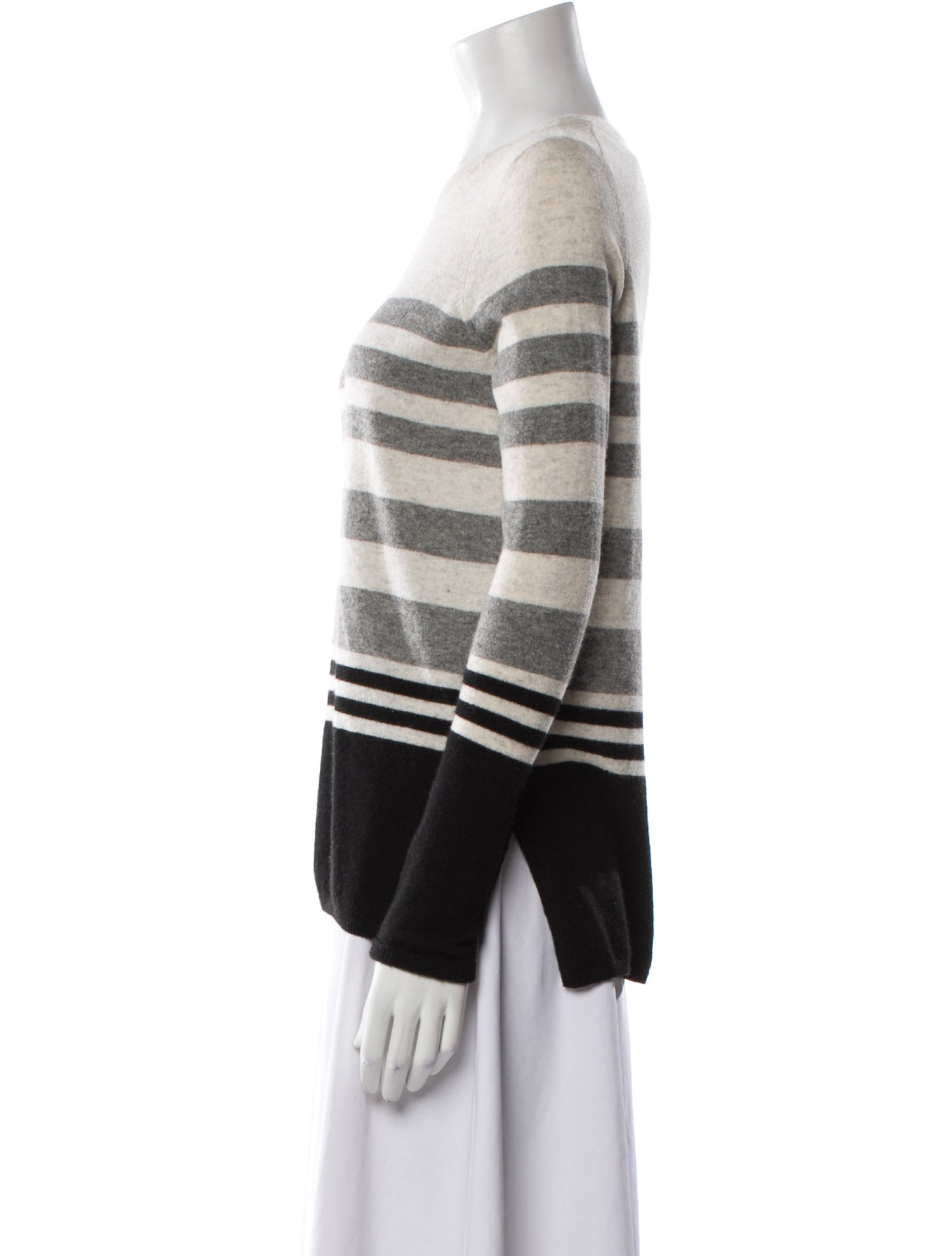 Vince Cashmere Striped Sweater