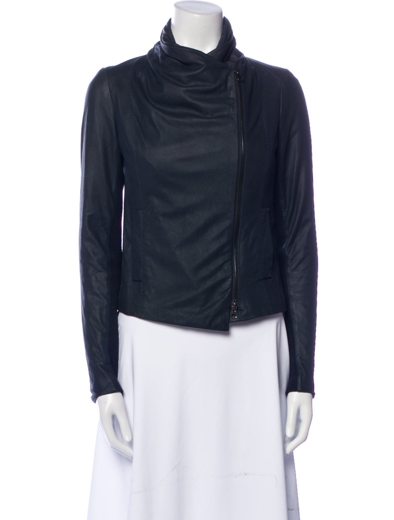 Vince Leather Biker Jacket