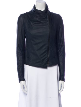 Vince Leather Biker Jacket