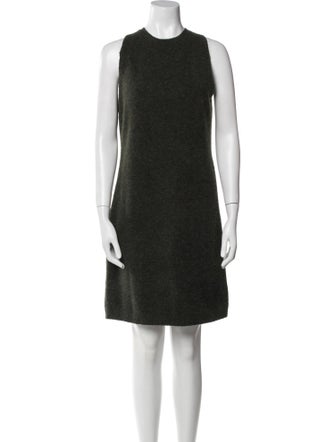 Vince Crew Neck Mini Dress