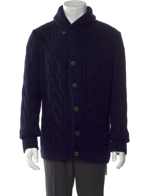 Vince Collar Long Sleeve Cardigan