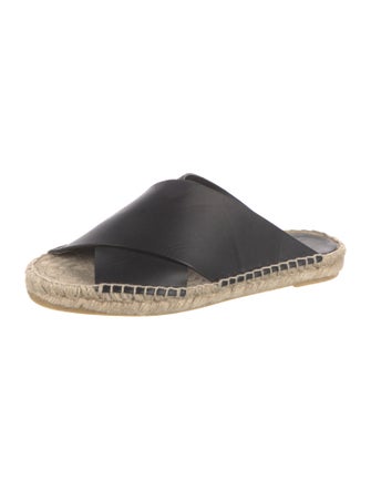 Vince Leather Espadrilles