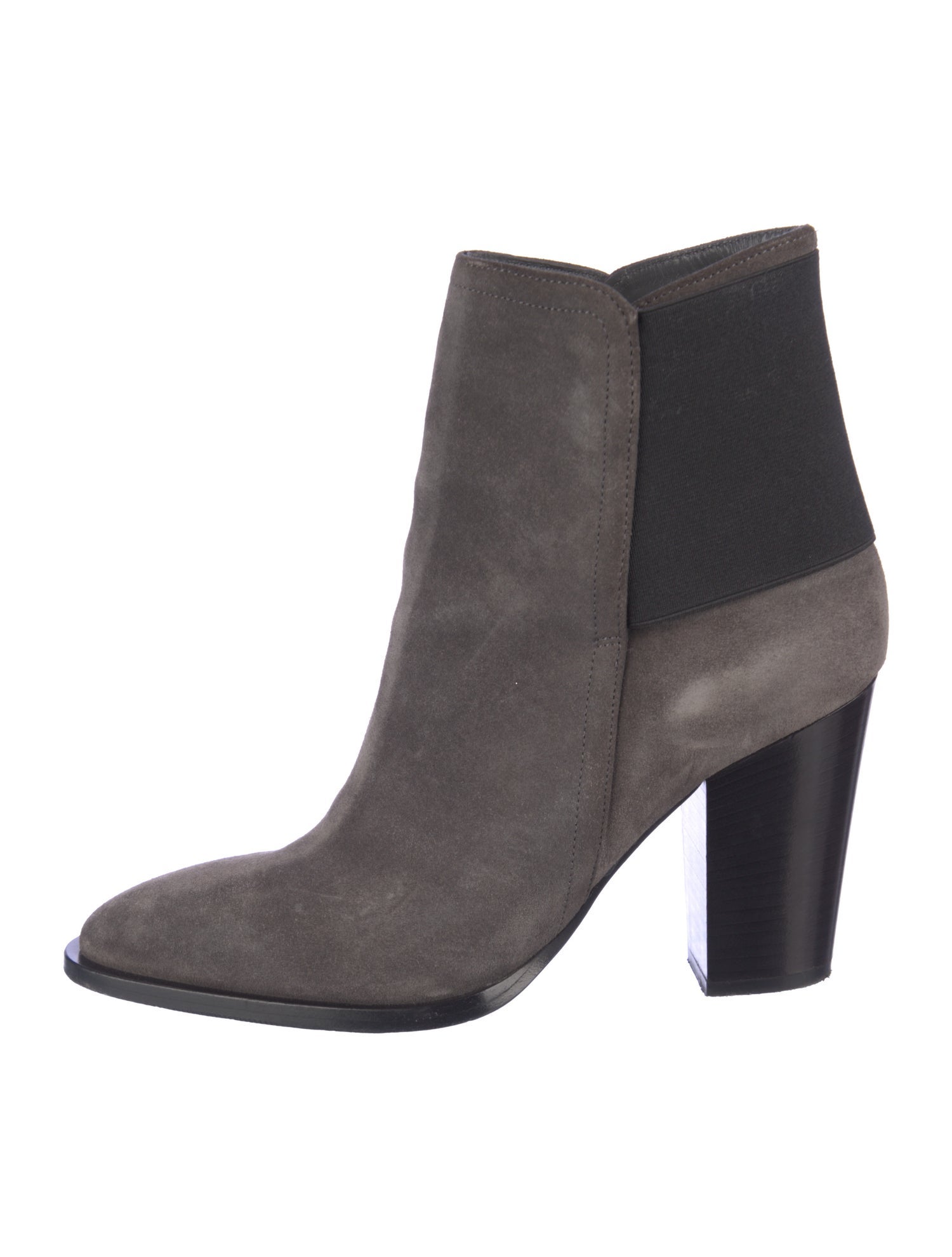 Vince Suede Colorblock Pattern Chelsea Boots