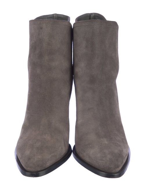 Vince Suede Colorblock Pattern Chelsea Boots